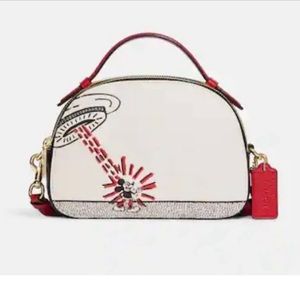 Disney Mickey Coach x Keith Haring Crossbody